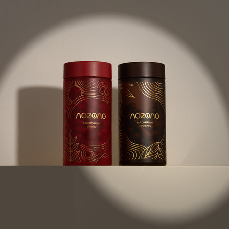 NOZONO Genome Renewal Duo – σετ NAD+ Prime και LifeCharge για μακροζωία