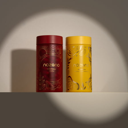 NOZONO Longevity Foundation Duo – σετ LifeCharge και MitoGenix για μακροχρόνια ζωτικότητα